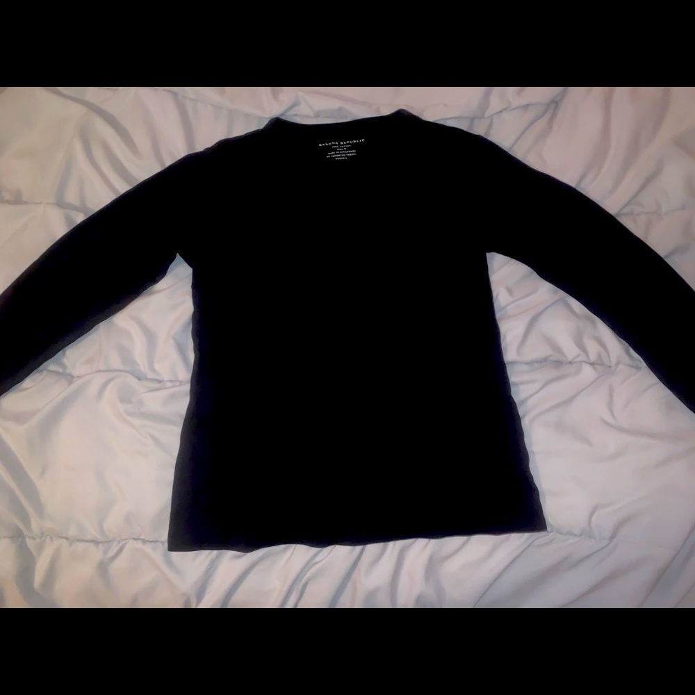 Banana Republic black long sleeve